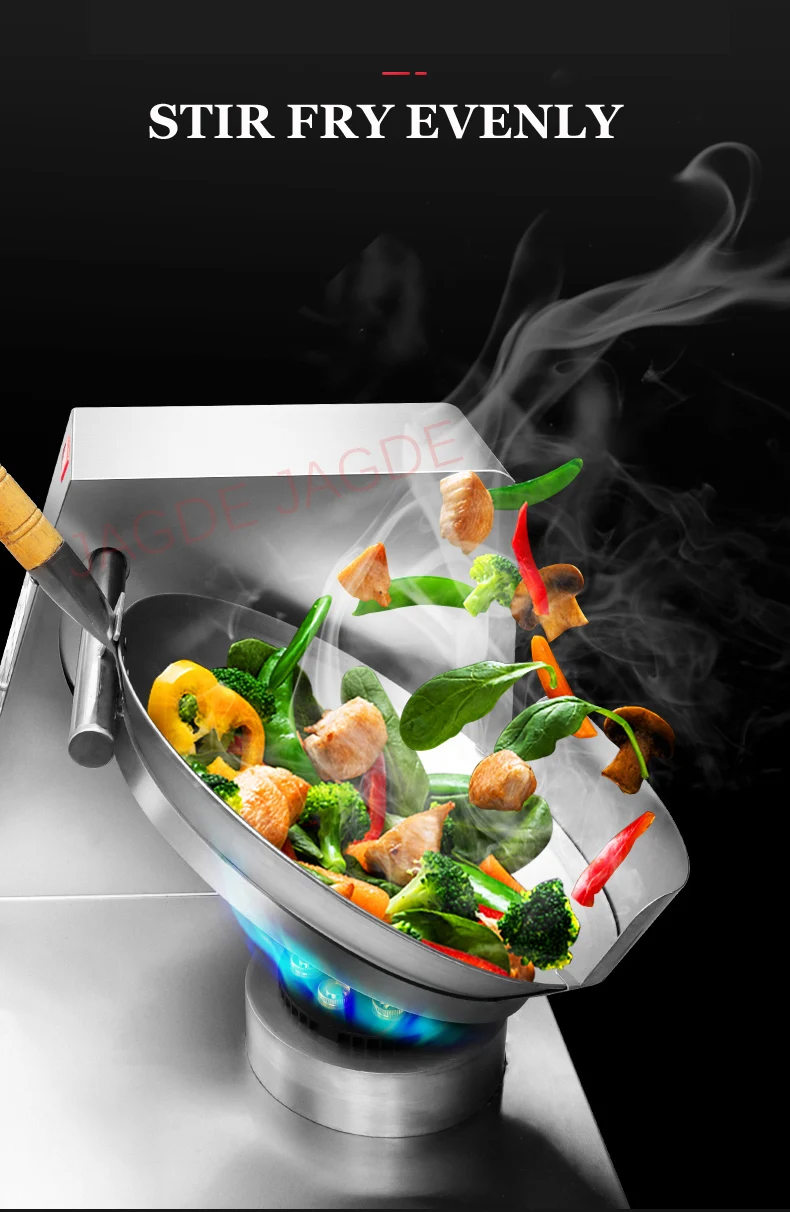 Description Picture 4 of itemIn-Smart Commercial Intelligent Food Cooker robot cooking machine automatic stir fryer gas Machine Auto cooking