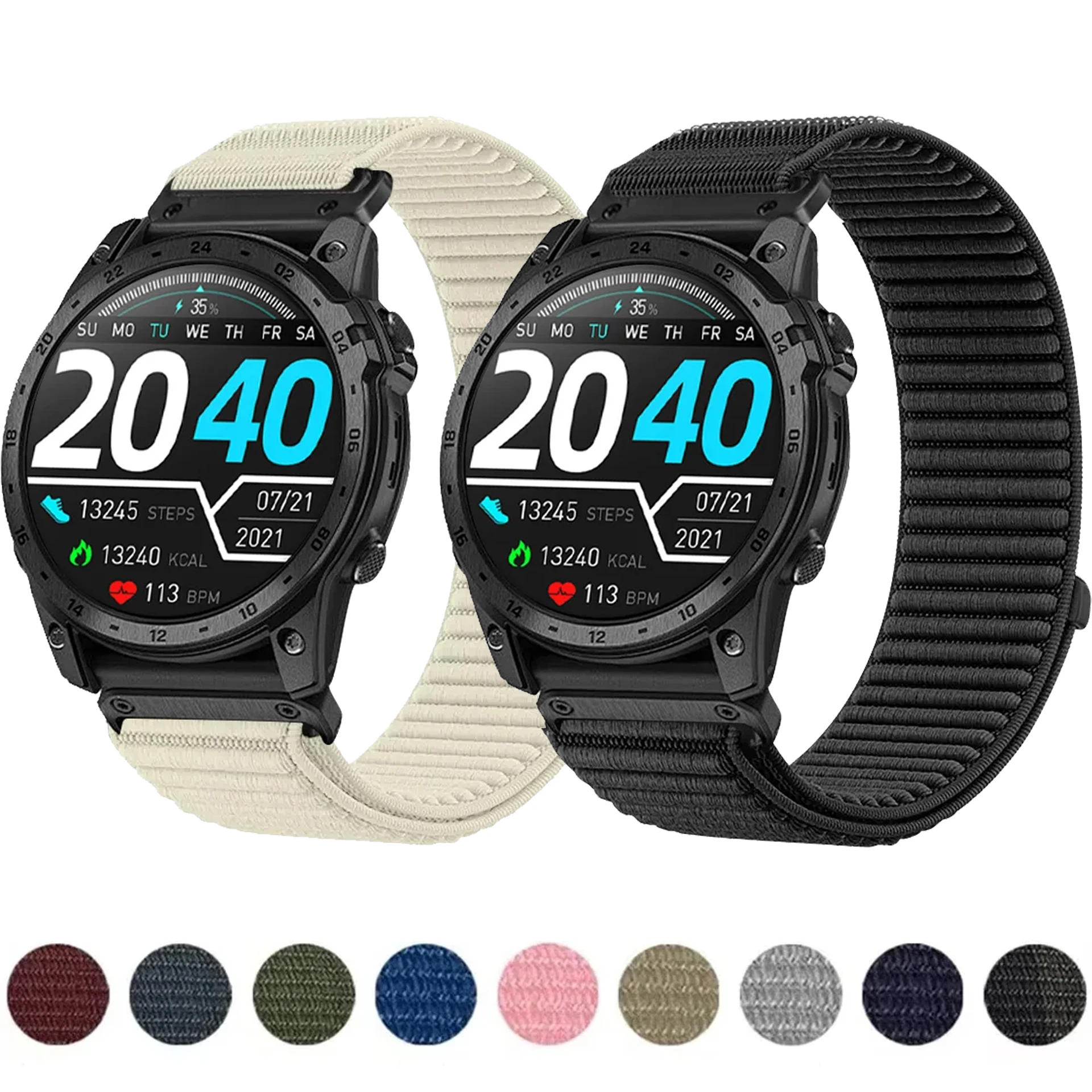 Quick Fit Nylon Watch Strap in Various Sizes