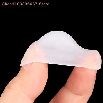 【HL】2Pcs Silicone Gel Little Toe Tube Corns Blisters Corrector Pinkie Protector Gel Bunion Toe Finger Protection Gel Sleeve 1