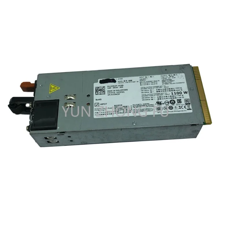 Dell R910 T710 Alimentatore Server 1100W Muslim3 Mjjp Tcvrr Macchina Smontabile