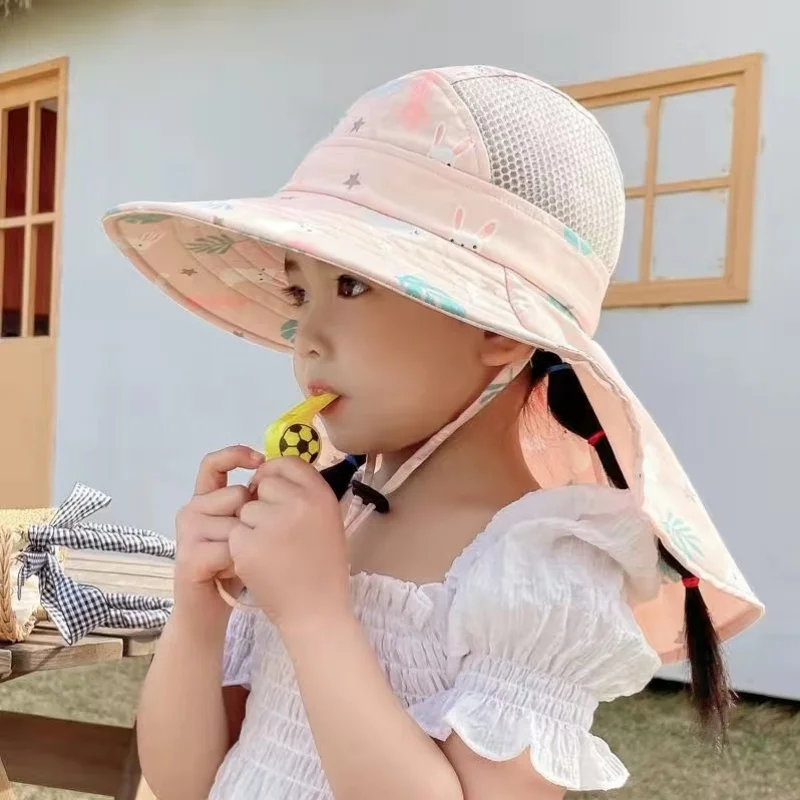 Lotus Root Pink White Yellow Sun Hat Lightweight Outdoor Travel