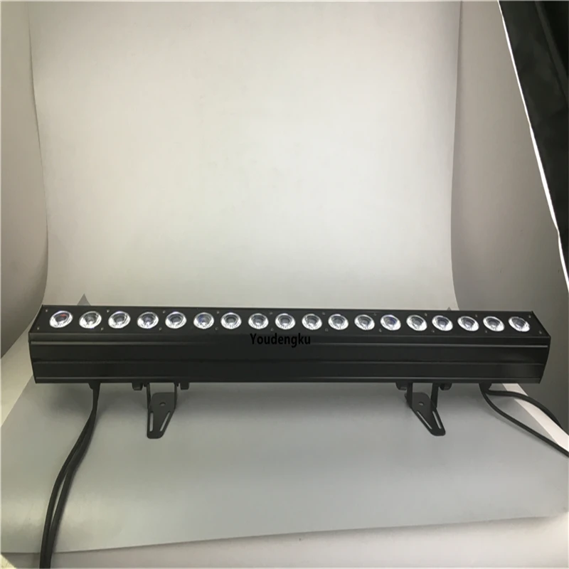 4 pieces Professional led wall wash stage light 18x18W RGBWA UV 6 in 1 dmx dj LE