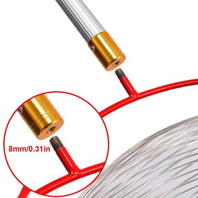 Hosszabbító Pólus Többcélú Alumíniumötvözet Hosszabb A Gyümölcsökhöz Állítható Kültéri Kézi Szerszámok Dió Gyűjtéséhez - Image 2