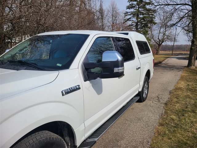 Espejos Retrovisores De Remolque Con Espejos Traseros Negros Con