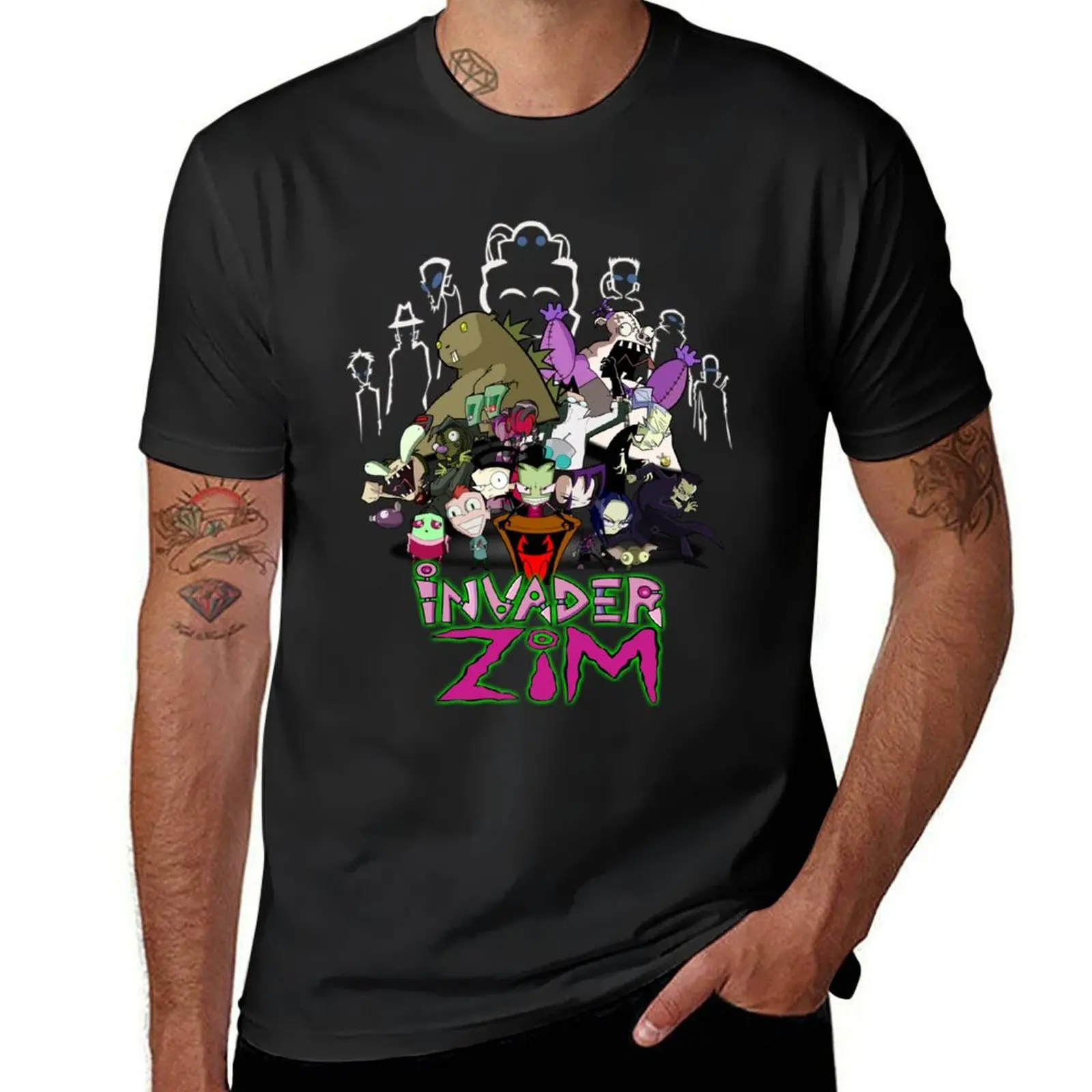 

Team Zim T-Shirt korean fashion customizeds sweat mens vintage t shirts