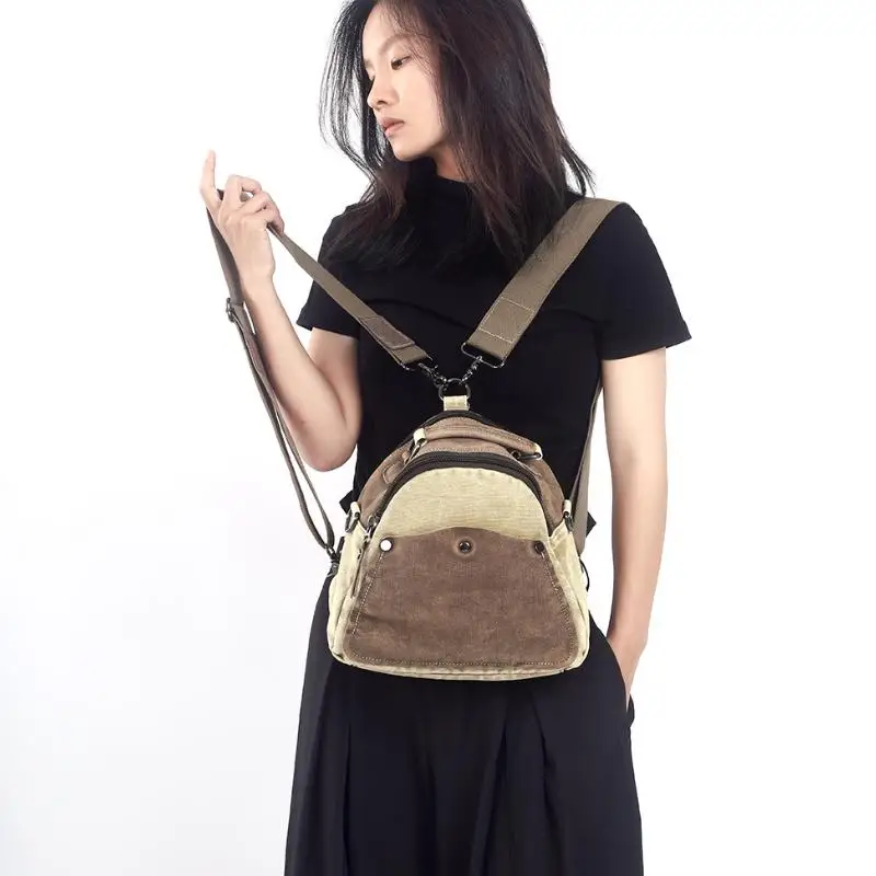 

Fashion Backpack Women's 2023 New Original Small Group Shoulder Crossbody Travel Bag Leisure Versatile Fashion Women's Bag Trend