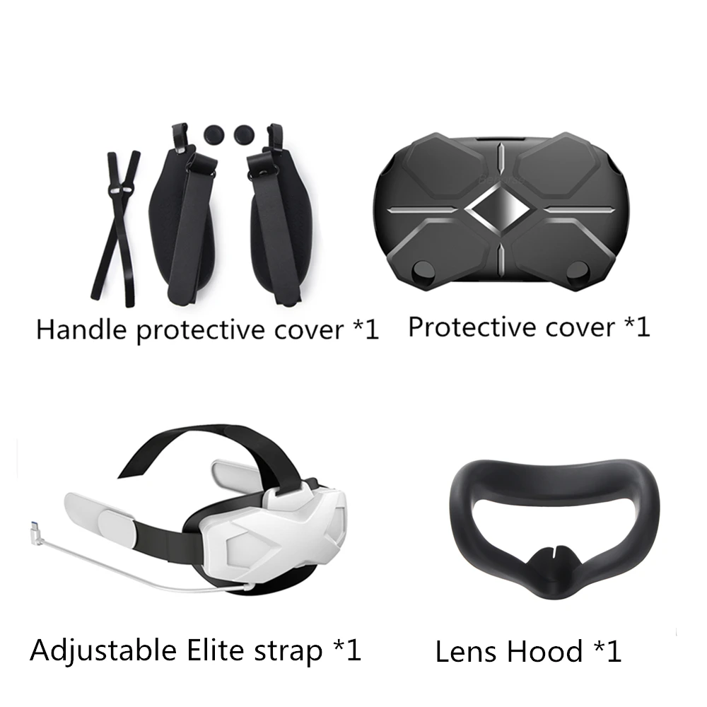 Strap For Oculus Quest 2 Battery Elite Halo Strap Adjustable With Battery Pack Protective Case for Oculus Quest2 VR Accessory 