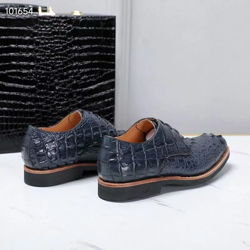 Рисунок 4 - Туфли мужские из натуральной крокодиловой кожи