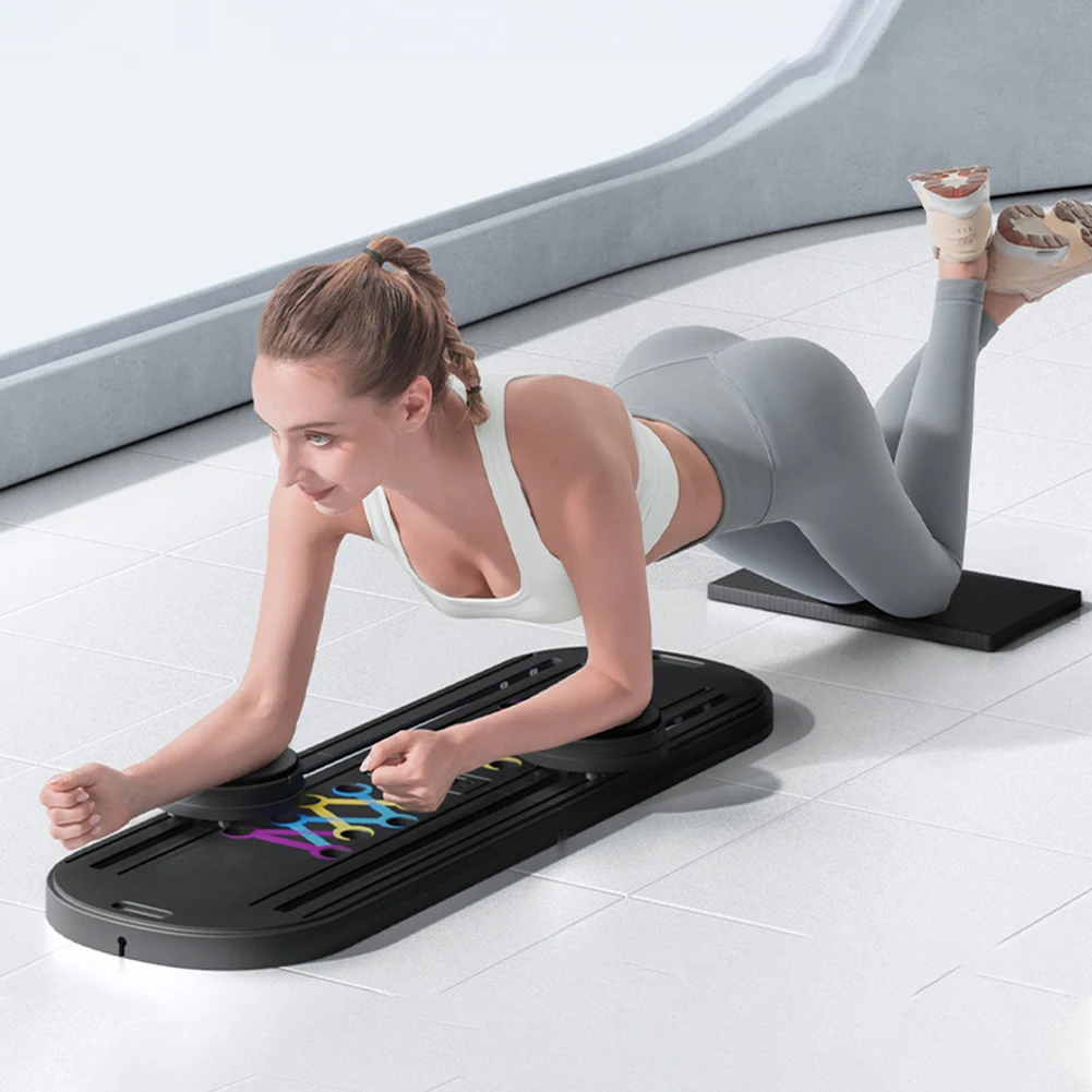 Pilates Board Pilates Machine Multi-Function Reformer Board Heavy Duty Abs Core Trainer Non Slip for Core Workout