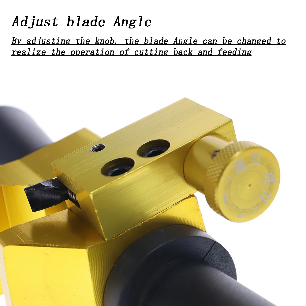 Spelafili BP-400 Spellafili rotante per cavi isolati ad alta e bassa tensione Coltello per rimozione strati spelafili per isolamento cavi 5