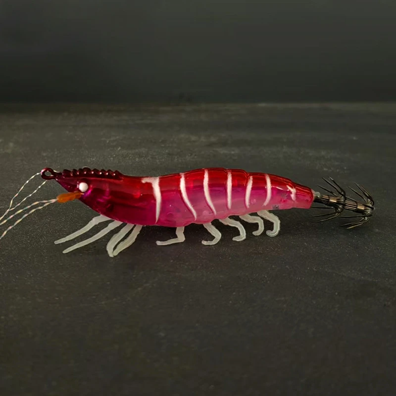 1pc Webfoot Octopus Egi Octopus Shrimp Bait Luminous Cuttlefish Horizontal Fishing Lure Short Arm Octopus Fishing Lure 쭈꾸미 에기