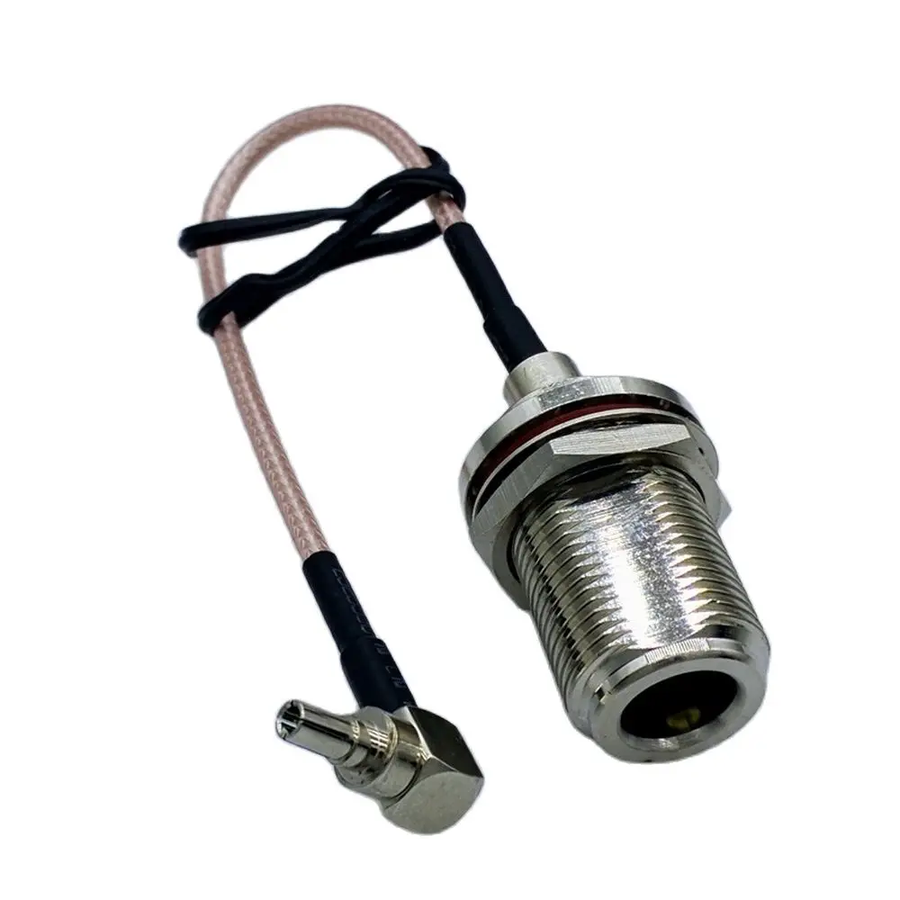 

CRC9 к N Тип Коаксиальный RF косичка кабель N Тип женский К CRC9 под прямым углом 15 см RG316 кабель 5 шт./лот