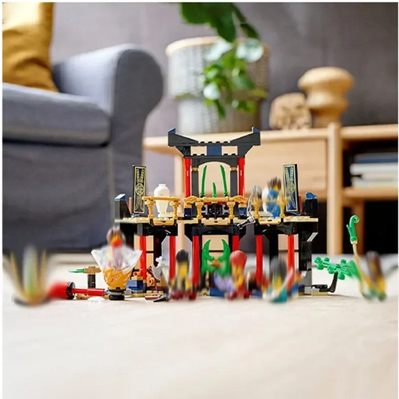 Nuovo 71735 Tournament Of Elements Yd Jacob Kegreves 7 Bambole Compatibili Assemblaggio Building Blocks Giocattoli Regalo Per Bambini