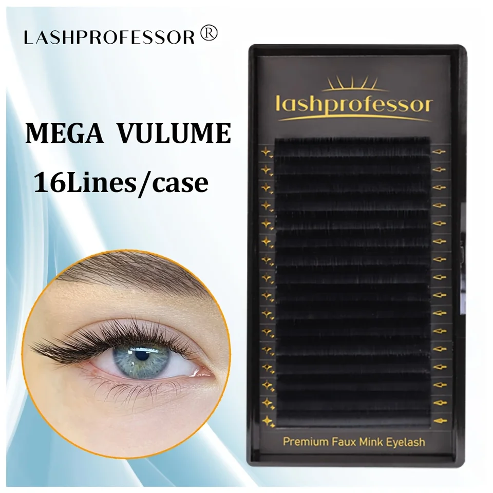 Lashprofessor  High Quality Eyelash Extension Classical & Russian Strip Eyelashes For Extension Faux Mink Individual Lashes