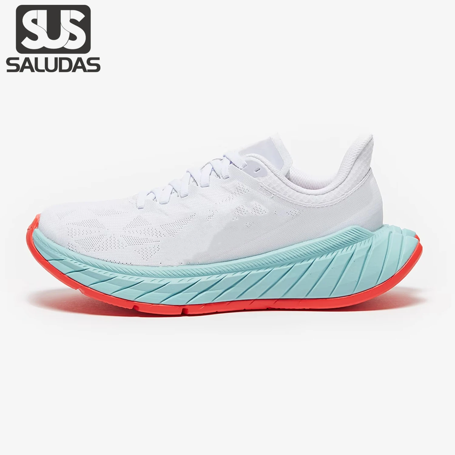 

SALUDAS Carbon X2 Men's Carbon Plate Sneaker Breathalbe Running Shoes Jogging Trainers Athletic Cushioning Ultralight Footwear