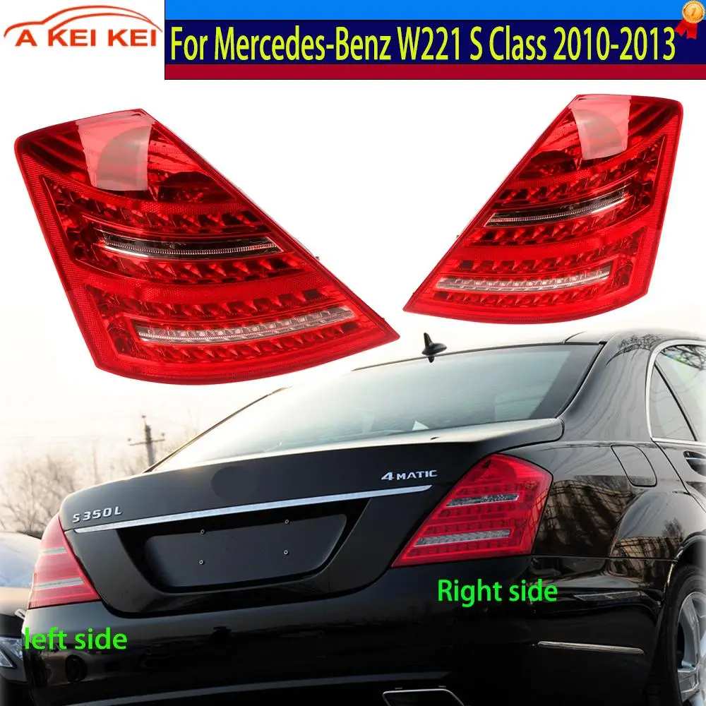 LED Taillight Assembly For Mercedes-Benz W221 S Class 2010-2013 LED ...