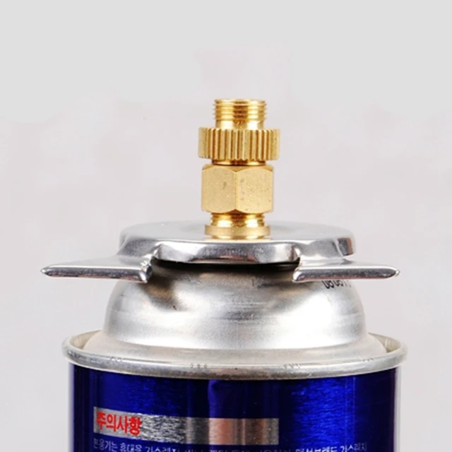 Kemping Pikniküzemi Gáz Adapter Gázkonverziós Fej Csatlakozó Tartozékok - Image 5