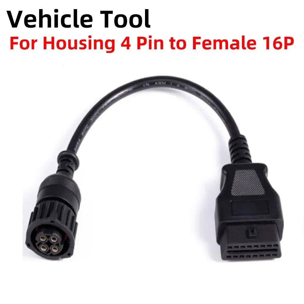 

Motorcycle For Husqvarna Housing 4pin Benelli Aprilia Delphi 6pin Yamaha Motorboat 3Pin Motorbike OBD2 Extension Cable Adapter