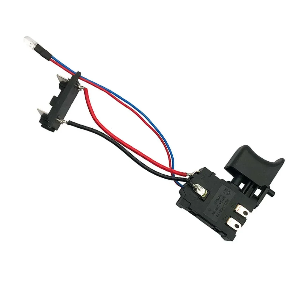 Trigger Switch Universal 21V Plastic for Electric Drill Dustproof Speed Control Push Button Trigger Switches
