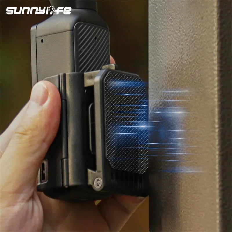 Sunnylife Multifunctional Magnetic Mount For DJI Osmo Pocket3 Adjustable Protable Holder Base For Shooting Vlog Camera Accessory 3