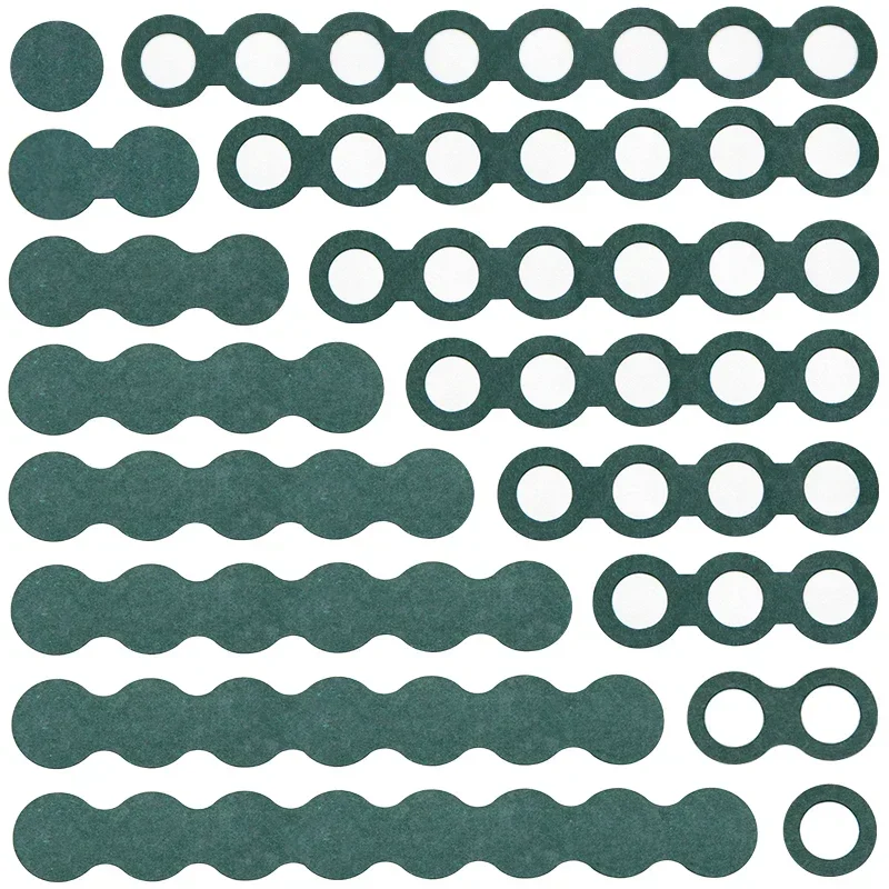 Battery Insulation Gasket 18650 21700 Li-ion Pack 25~1000pcs 1S-8S Cell Barley Adhesive Paper Glue Fish Electrode Insulated Pads