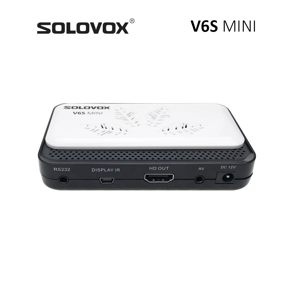 SOLOVOX V6Smini 2G RAM DVB S2  TV ű, biss powervu Xstream Stalkermac sofcam cccamd newcam 