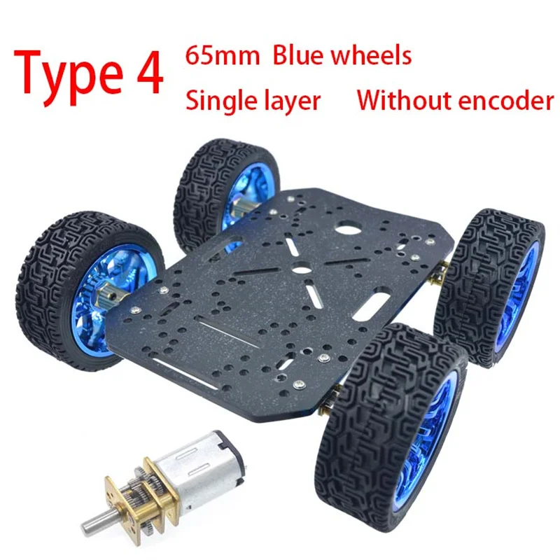 Smart Robot Car Kit com Codificador Mecanum