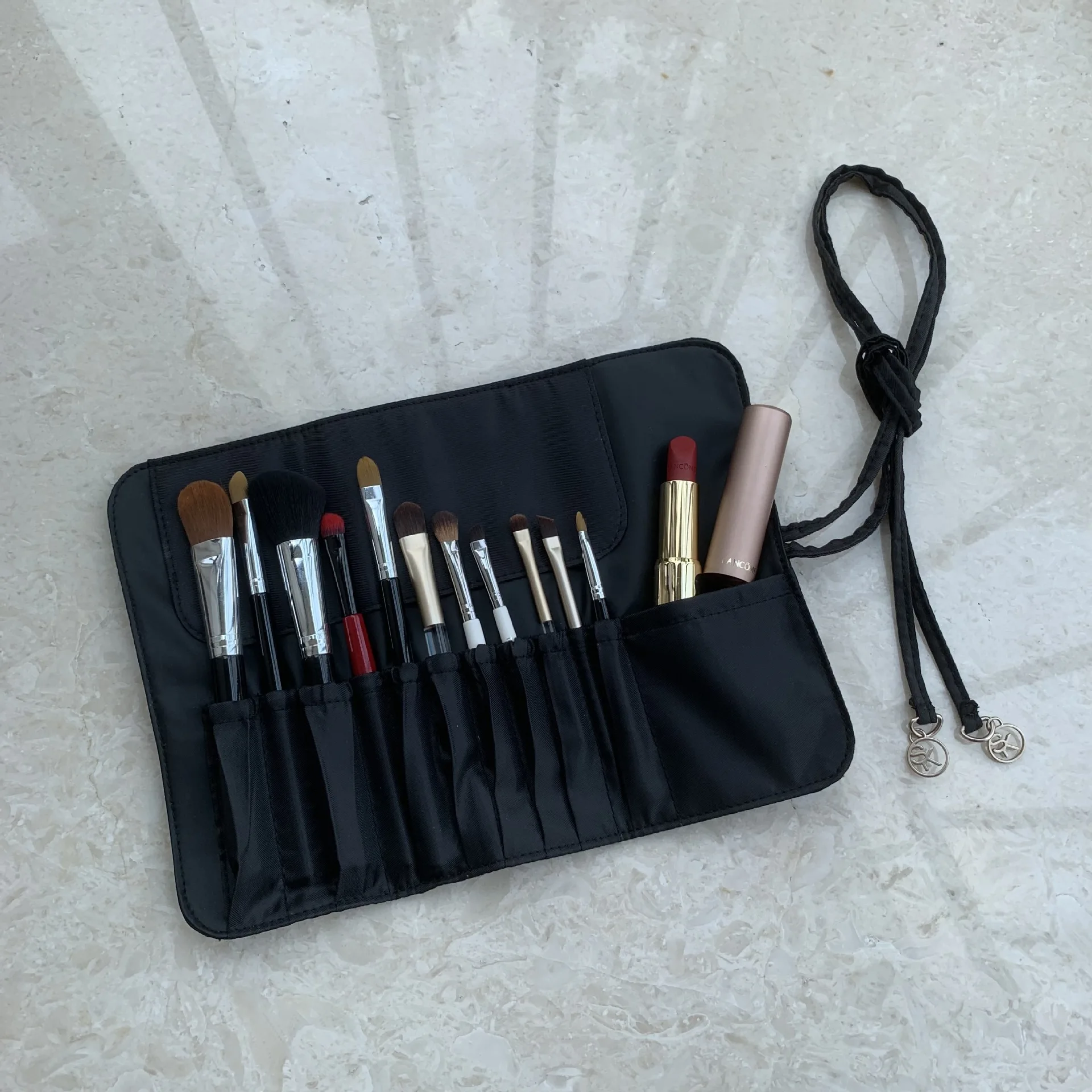 High Quality SK Cosmetic Brush Bag Travel Makeup Brushes Pouch Make Up  Brushes Protector