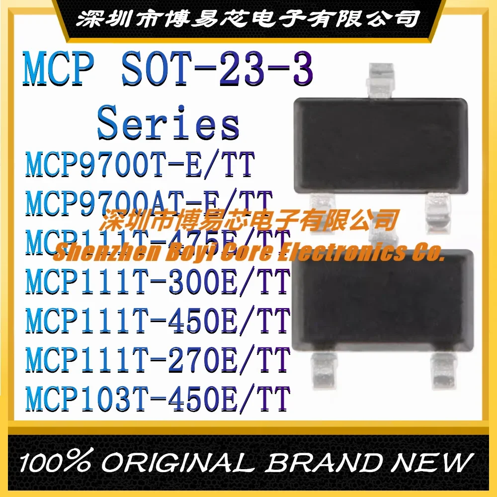

MCP9700T-E/TT MCP9700AT-E MCP111T-475E MCP111T-300E MCP111T-450E MCP111T-270E MCP103T-450E New Original Authentic IC Chip SOT-23