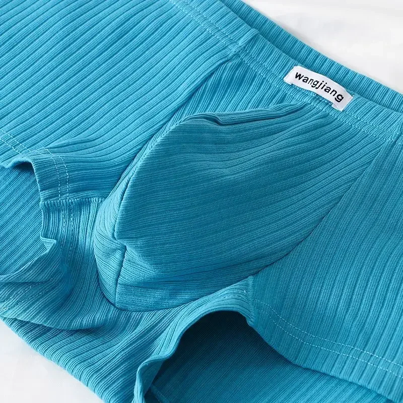 Men's Cotton Blend Boxer Briefs With Comfort Pouch - Breathable, Lightweight Microfiber Underwear (Multipack)