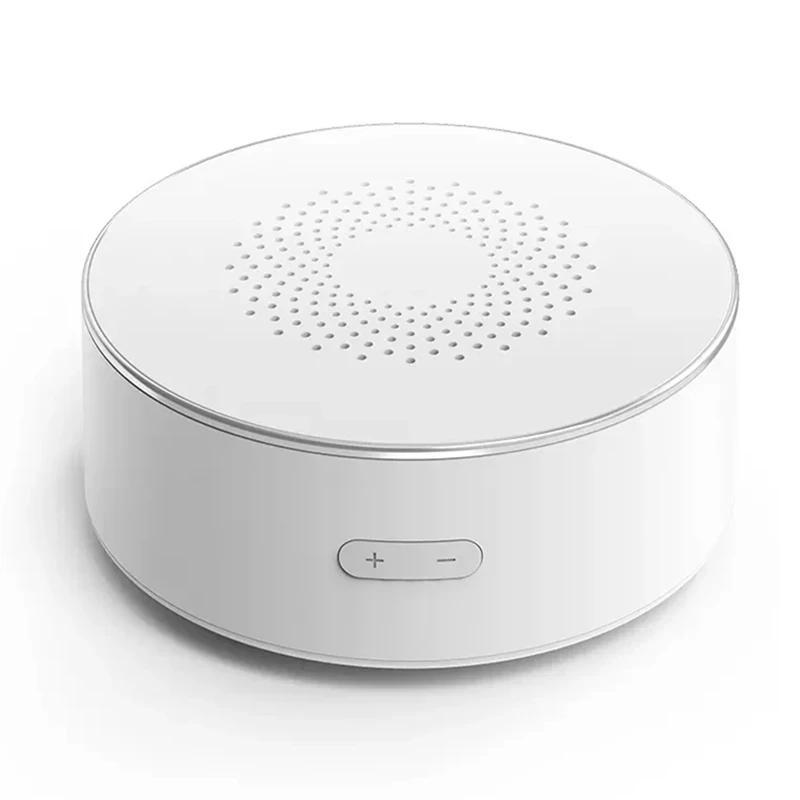 A27R-Tuya Smart Zigbee Siren Wireless Audible And Visible Alarm 100Db Anti-Tamper AC Power Work Volume Adjustment