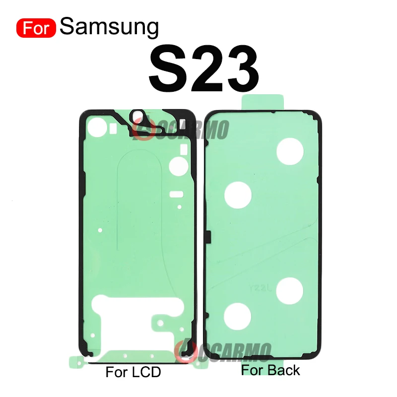 FullSet Waterproof Adhesive For Samsung Galaxy S23 Plus S23fe S22U S23+ S23 Ultra LCD Screen Back Battery Cover Sticker Tape