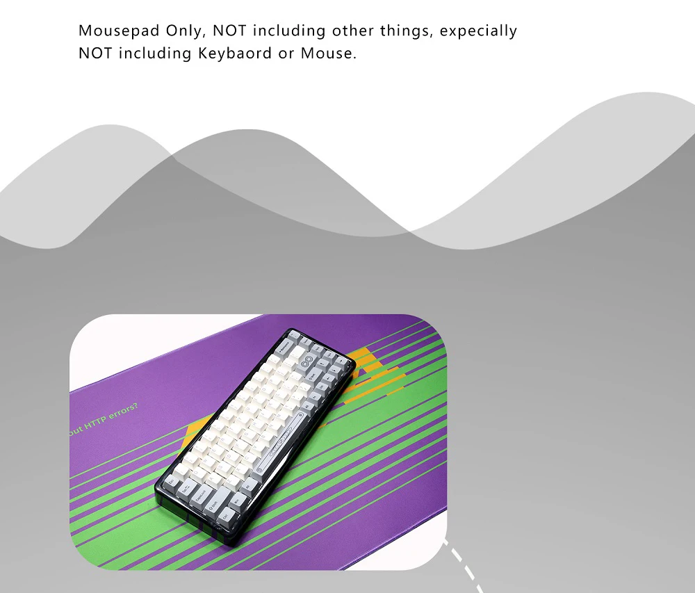 Alta Qualidade Soft Touch Borracha Mousepad, 404