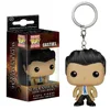 FUNKO POP Keychain Classic Birthday Collection Gift Model Pendant Movie Supernatural Character Backpack Dolls Keychain Pendant 5