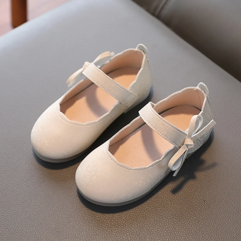 Description Picture 4 of itemToddler Little Girls Ballerina Flats Shoes Slip-on School Party Dress Shoes