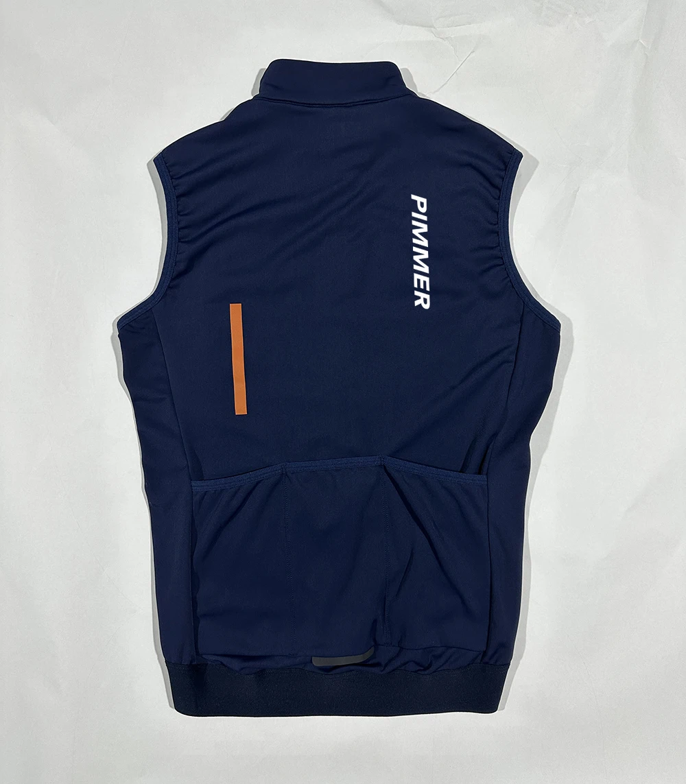 2024 Black Winter Cycling Vest Windproof fleece Vest MTB Bike Bicycle Clothing Sleeveless Cycling gilet 2