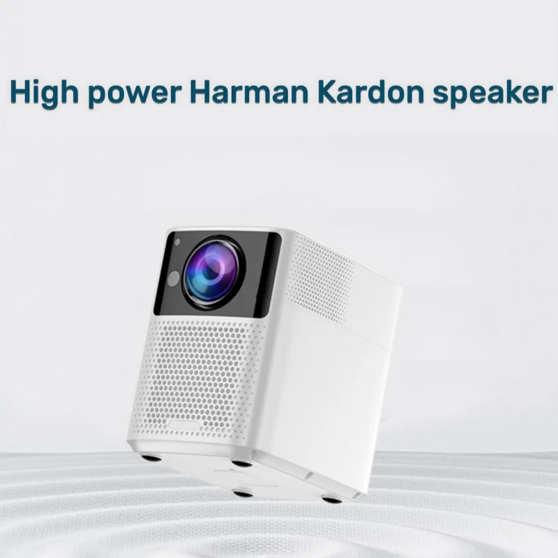 Smart Android WiFi Wireless HD 1080P Lcd Proyector Support 4K 500ANSI Video Projector for Phone
