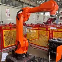 Automatic Control  Fiber Laser Arm Robot 6-axis Robotic Arm Welding Machine Smart Stainless Steel Cleaning Cutting Laser Welder 1