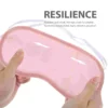 16 Pcs Disposable Eye Mask Masks Cotton for Sleeping Black Face Soft Polyester Men Blindfold Child Ear Buds 6