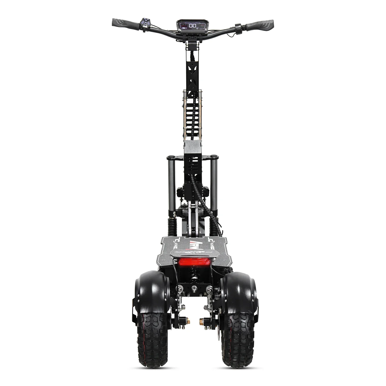 MT30 electric scooter China stock 6000w dual motor 60v 65ah large capacity battery 13 inch three wheel off-road foldable scooter