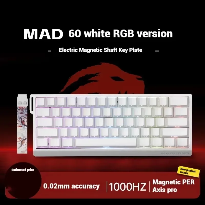Madcatz Mad60 Mad68 HE 8k Mechanical Keyboard Magnetic Switch