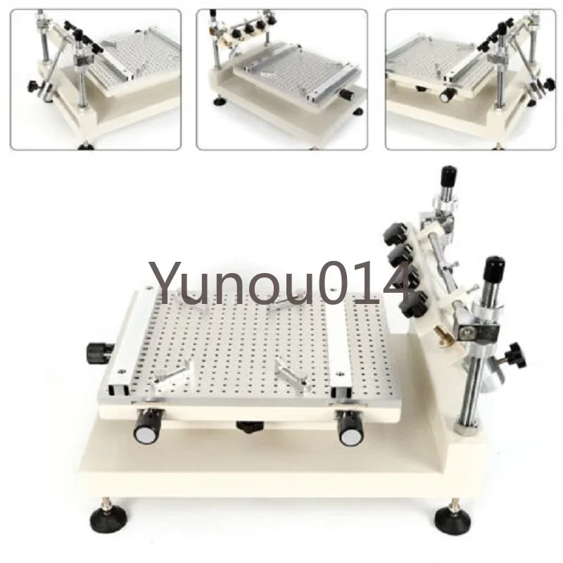 

High Accuracy Manual Solder Paste Stencil Printer, SMT PCB Printing Machine