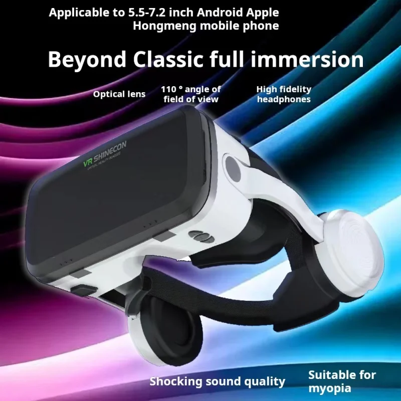 

New VR Glasses Virtual Reality Headset Viar Devices Helmet 3D Lenses Smart Goggles For Smartphones Mobile Gogle Game Accessory