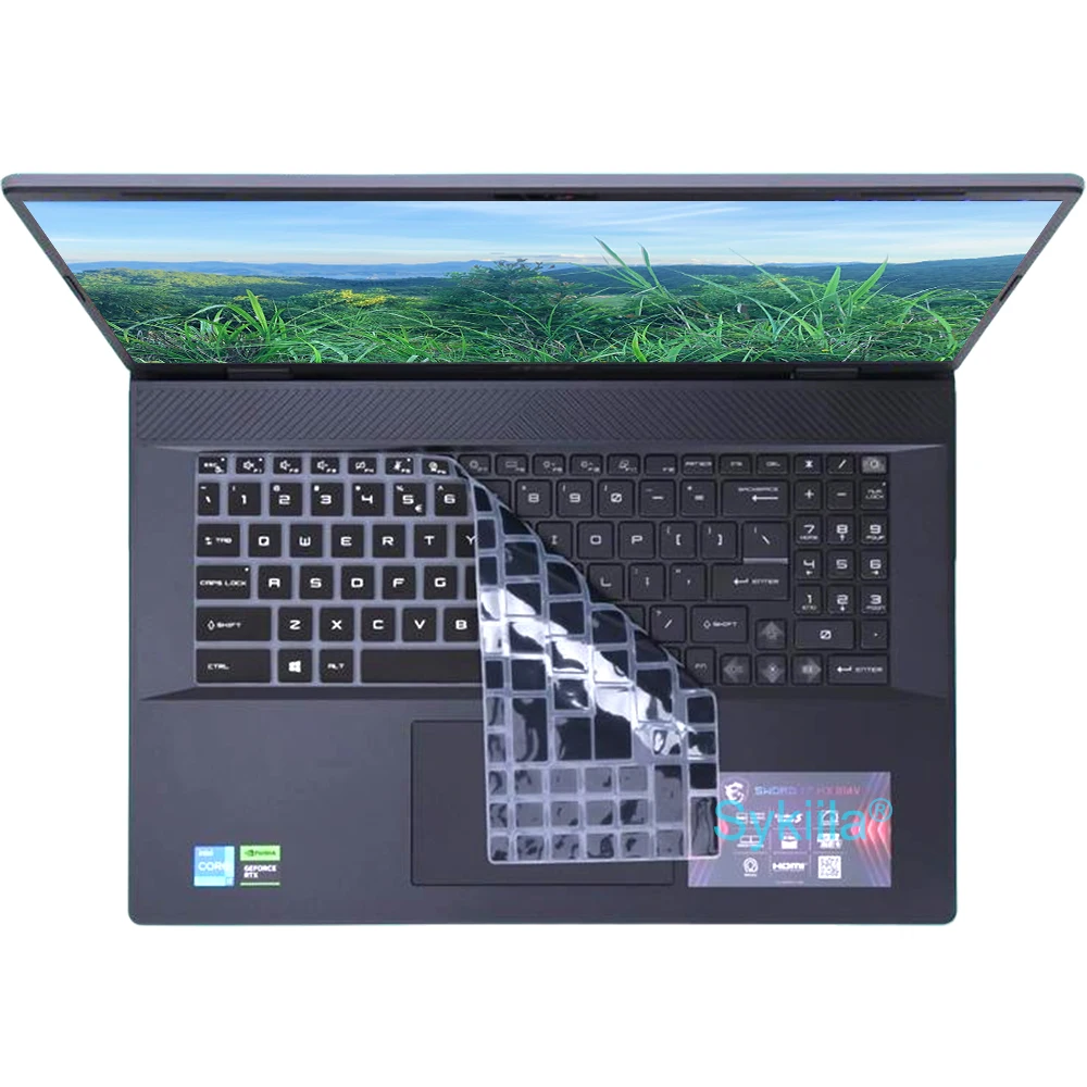 Keyboard Cover for MSI GL75 Leopard GL65 GL73 GL72 GL72M GL63 GL62