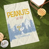 Cute S-Snoopy Beach Towel Colorful Bath Towels For Girl Microfiber Quick Dry Custom Sand Free Beach Yoga Spa Gym Pool 2
