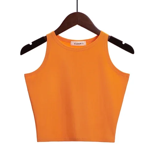ตัวเลือกสินค้า เสื้อ Crop Top เซ็กซี่ แฟชั่น ผู้หญิง หลากสี