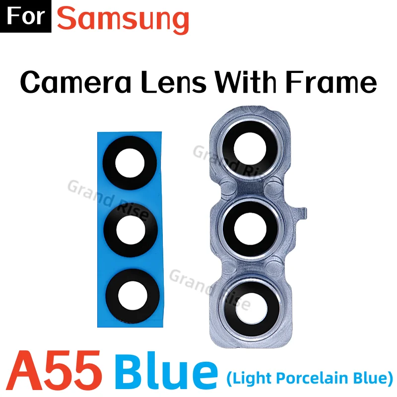 High-Quality Rear Camera Glass Lens with Frame and Adhesive Replacement