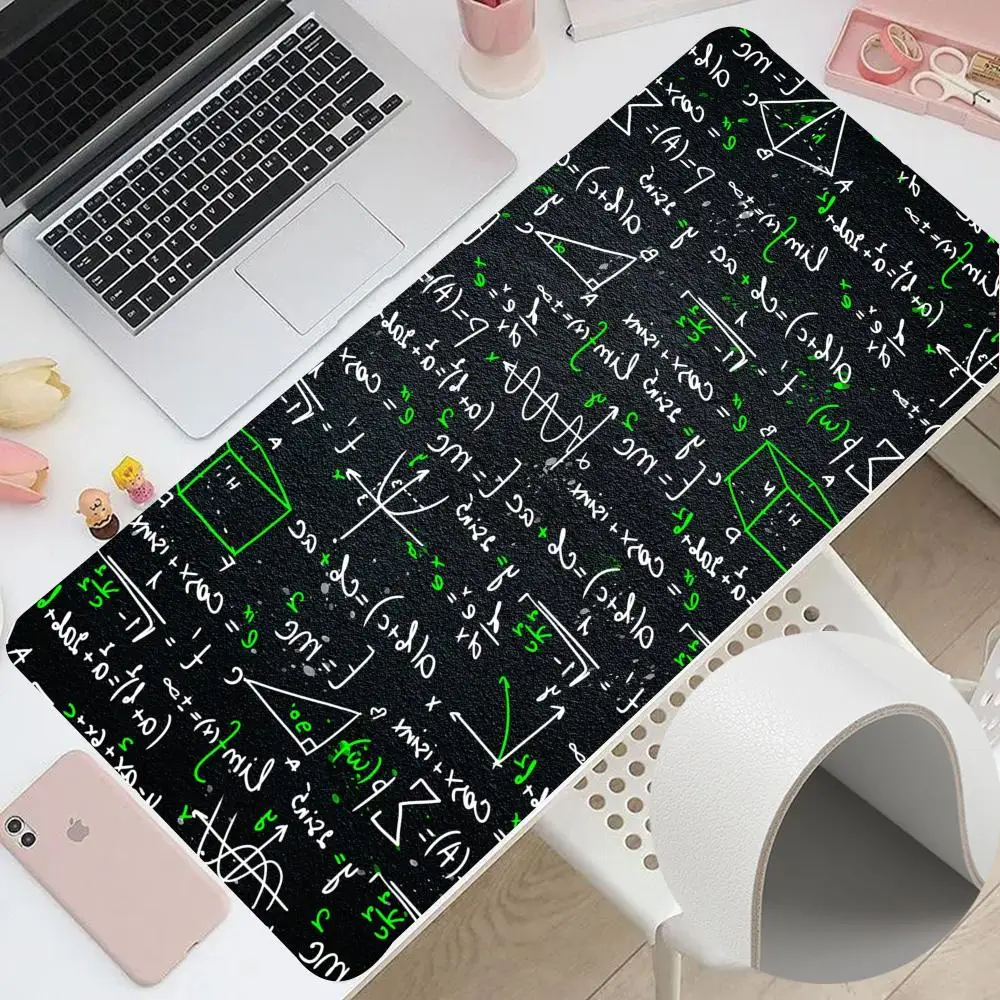 

Math Physics Formula Mouse Pad Mice Pad Leather Mouse Mat PC Game Accessories Double Sided PU Desk Mats Carpet Anti-slip Waterpr