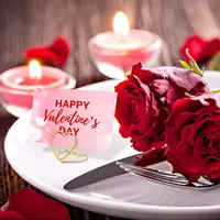 20pcs Double Heart Shape Metal Memo Holder Table Placecard Holder Photo Clip Card Stand Wedding Birthday Party Home Decoration 4