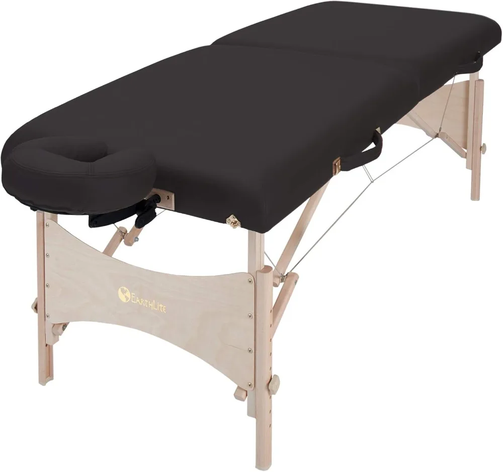 EARTHLITE Portable Massage Table HARMONY DX &ndash; Foldable Physiotherapy/Treatment/Stretching Table, Eco-Friendly Design